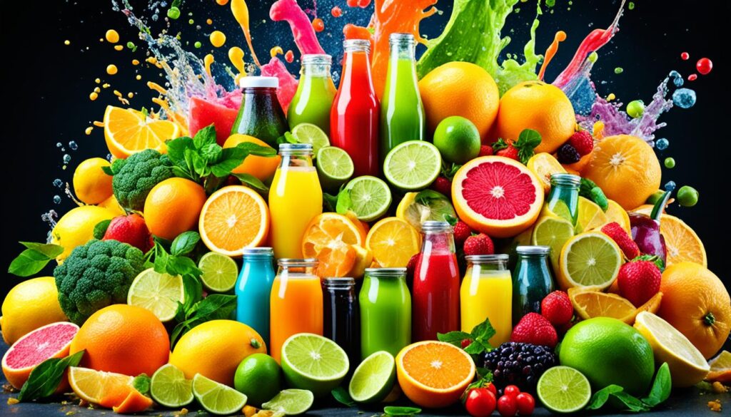 Acidic foods and beverages