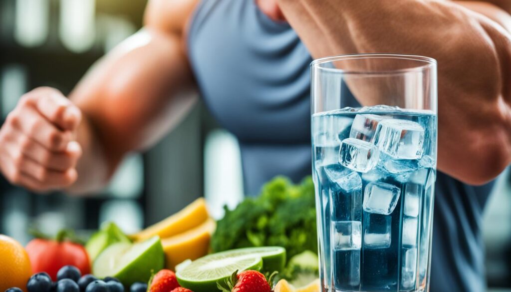 Muscle building and hydration