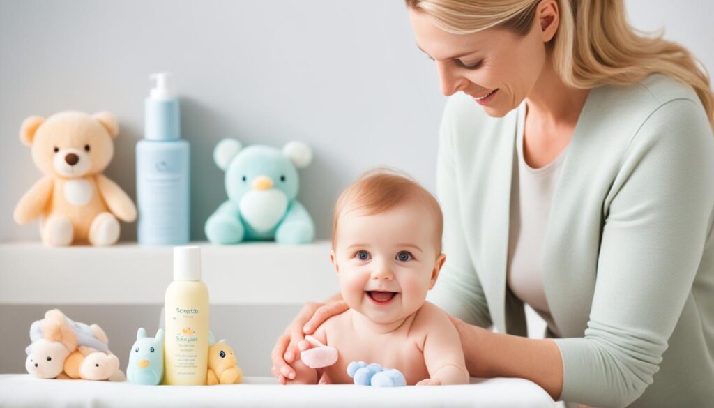 gentle baby skincare