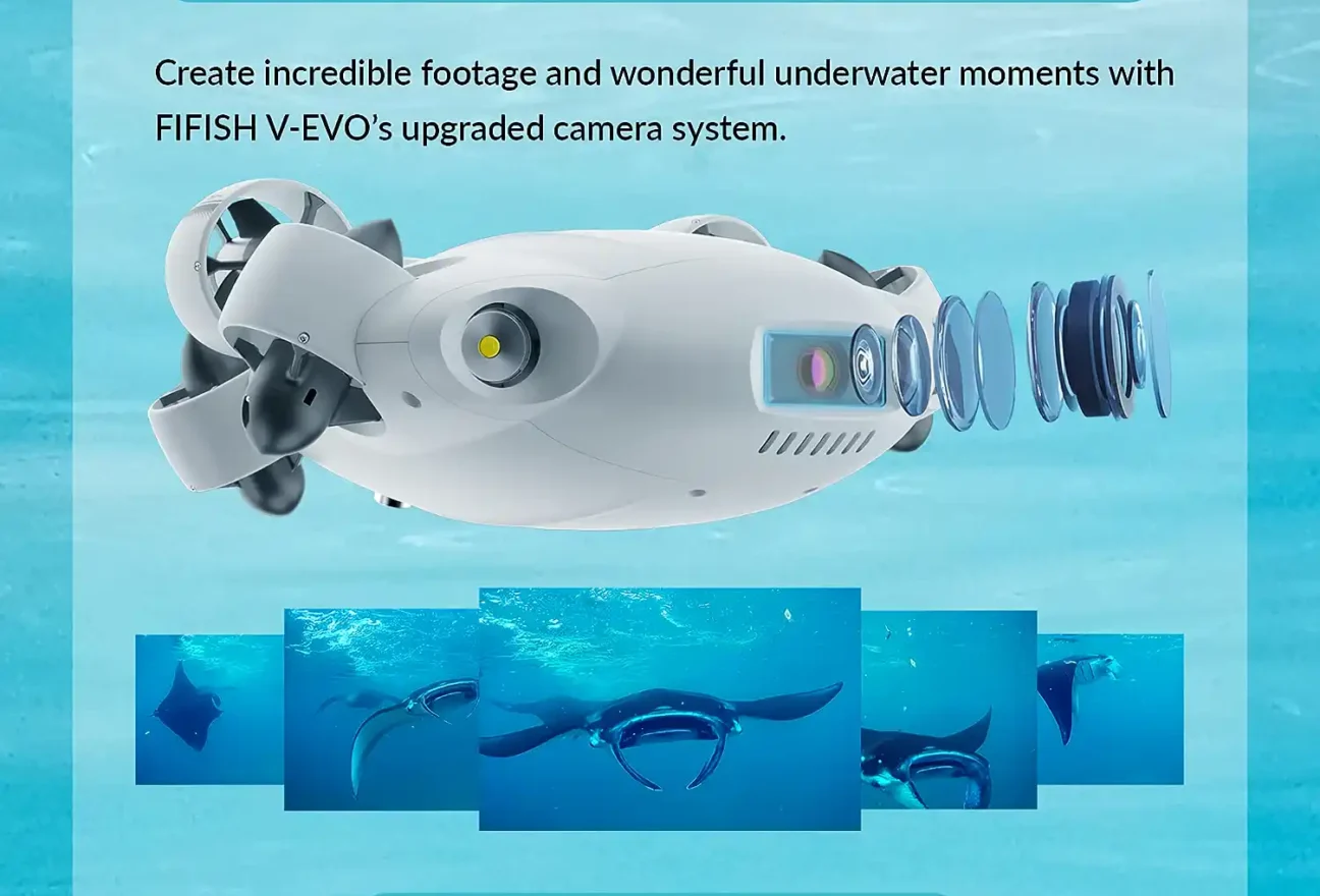 Underwater Drone with Arm